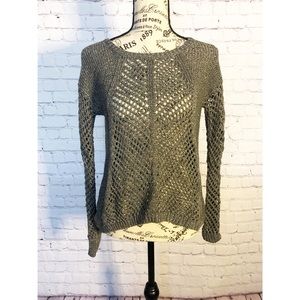 Rock & Republic Gray and Silver Sweater